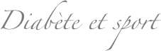 Diabète et sport