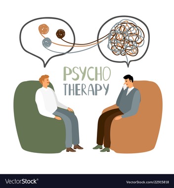 Psychotherapy treatment concept